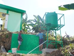 Program Manunggal Air Bersih di Masjid Desa Polewali Terus Tunjukkan Progres Positif