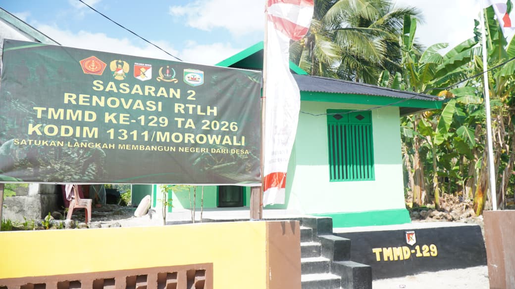 Renovasi RTLH Milik Bapak Hardi di Desa Pulau Dua Rampung, Hadirkan Hunian Layak dan Nyaman