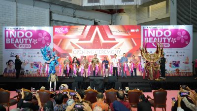 IndoBeauty Expo 2026 Resmi Dibuka, 65 Perusahaan dari 8 Negara Bidik Pasar Kecantikan Indonesia