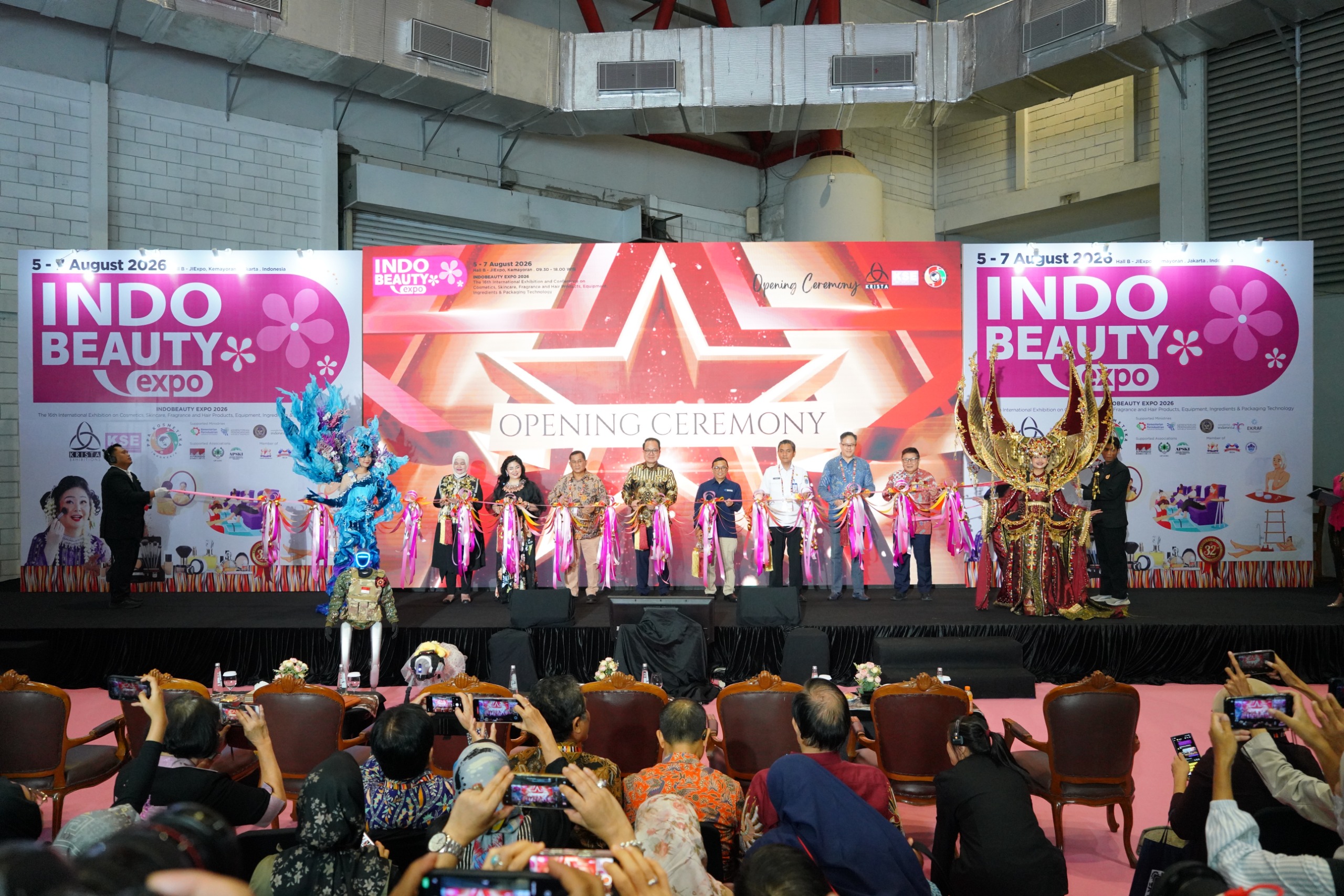 IndoBeauty Expo 2026 Resmi Dibuka, 65 Perusahaan dari 8 Negara Bidik Pasar Kecantikan Indonesia