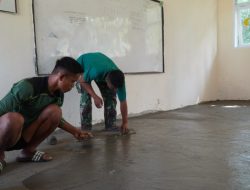 Pekerjaan Renovasi SDN Polewali Memasuki Tahap Finishing