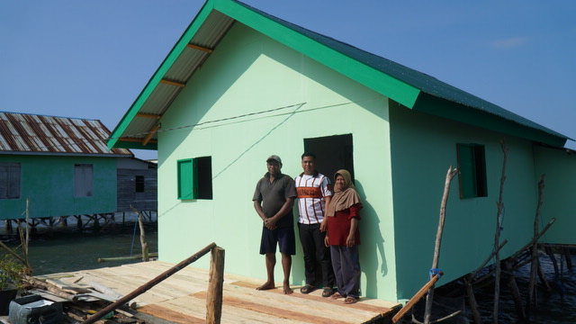 Rumah Dibangun dari Nol hingga 100 Persen, Bapak Nardianto Sampaikan Terima Kasih kepada Satgas TMMD