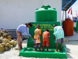 Penantian Panjang Warga Terwujud, Program Manunggal Air Bersih TMMD Ke-129 Rampung 100 Persen