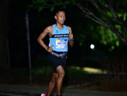 Luar Biasa! Pratu Mahfud Baini Gagak Hitam Rebut Podium 3 Full Marathon UI 2026