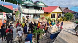 Warga Desa Polewali Kompak Laksanakan Kerja Bakti di Masjid, Diawali Apel Bersama
