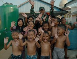 Manunggal Air Bersih TMMD ke-129 Rampung, Masyarakat dan Anak-anak Desa Umbele Kini Dapat Menikmatinya