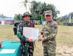 30 Hari Bangun Desa, TMMD ke-129 Kodim 0210/TU Tuntas di Sijarango