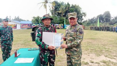 30 Hari Bangun Desa, TMMD ke-129 Kodim 0210/TU Tuntas di Sijarango