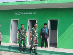 Negara Hadir untuk Rakyat, Kodim Depok Resmikan Fasilitas Air Bersih di Pengasinan