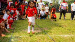 Anak-anak Prajurit Gagak Hitam Meriahkan HUT ke-81 RI dengan Lomba Tradisional