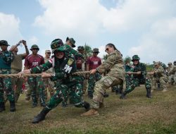 Culture Day di Martapura, Prajurit TNI AD dan US Army Berbaur dalam Semangat Kemerdekaan