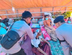 Semangat Merah Putih, Korbrimob Polri Terjun Bantu Warga NTT Terdampak Gempa