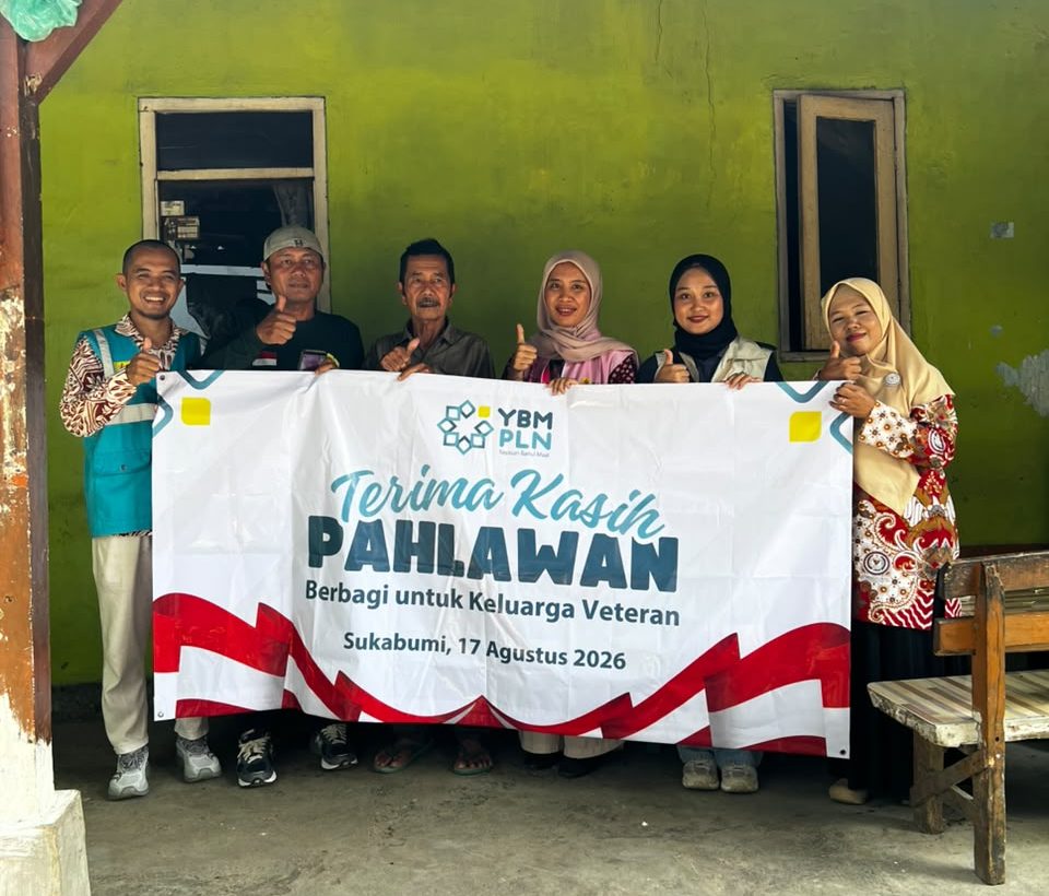 YBM PLN Hadirkan Kepedulian bagi Keluarga Veteran di Sukabumi
