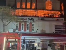 Hamzah Batik Malioboro Kebakaran, 12 Mobil Damkar Dikerahkan