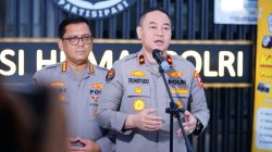 Polri Bergerak Tangani Abu Vulkanik Erupsi Gunung Anak Krakatau