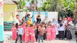 Dukung PAUD, Kades Makasari Serahkan APE Luar ke 10 Lembaga di Kalapanunggal