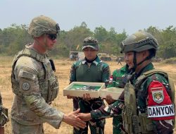 KETEPATAN DAN KEBERANIAN : PRAJURIT YONARHANUD 10/ABC SUKSES HANCURKAN OUTLAW TARGET DRONE US ARMY DI AJANG SUPER GARUDA SHIELD 2026