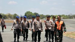 Wadankorbrimob Polri Tinjau Langsung Penanganan Korban KMP Virgo Transport 8 di Banjarmasin