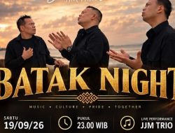 Batak Night Guncang Jakarta, JJM Trio Bawa Nostalgia hingga Pagi