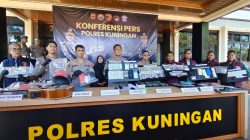 Polres Kuningan Ungkap 12 Kasus Narkoba, 22 Tersangka Diamankan
