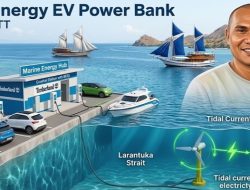 Pelaut Nasional Dorong Blue Energy EV Power Bank di Flores