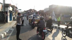 Polres Kuningan Intensifkan Pengamanan Pagi, Antisipasi Macet dan Laka