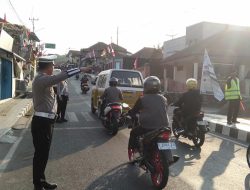 Polres Kuningan Intensifkan Pengamanan Pagi, Antisipasi Macet dan Laka