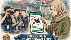 Diduga Hina Insan Pers Lewat Status WA “Laler Hejo”, Oknum Guru SD di Sukabumi Minta Maaf