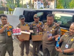 Instruksi Walikota: Satpol PP Depok Sita 1.972 Botol Miras