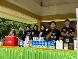 Barista Binaan LPPEKIN Kolaborasi LHI BKPRMI Jadi Perhatian Peserta Fun Walk