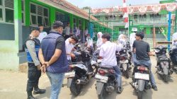 Polsek Cikalongwetan Tertibkan Knalpot Brong di Lingkungan Sekolah