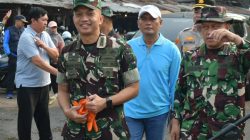 Karya Bakti TNI Peduli Sampah, Kodim 0508 Depok Gandeng Pemkot dan Warga Bersihkan Pasar Kemiri Muka