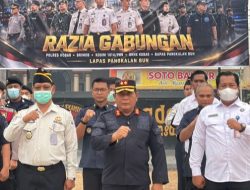 Perkuat Sinergi Cegah HALINAR, Lapas Pangkalan Bun Bersama Polres, Brimob, dan BNNK Kobar Gelar Razia dan Tes Urine