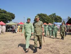Semarak HUT TNI ke-81, Korem 062/Tn Gelar Bazar Murah : “TNI Kuat Bersama Rakyat, Indonesia Berdaulat Adil dan Makmur “