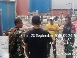Sektor 2 Citarum di Subsektor 1 Jatinangor/Cimanggung Laksanakan Pemantauan Lingkungan dan Komsos Bersama Warga