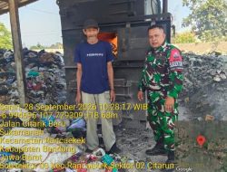 Sektor 2 Citarum di Subsektor 3 Rancaekek Laksanakan Patroli Sungai dan Monitoring Pengelolaan Sampah
