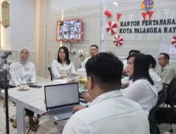 Kanwil BPN Kalteng Evaluasi Kinerja Pertanahan di Palangka Raya