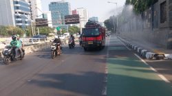 Kodam Jaya Kerahkan 147 Water Tank, Sapu Debu Vulkanik di Sejumlah Wilayah