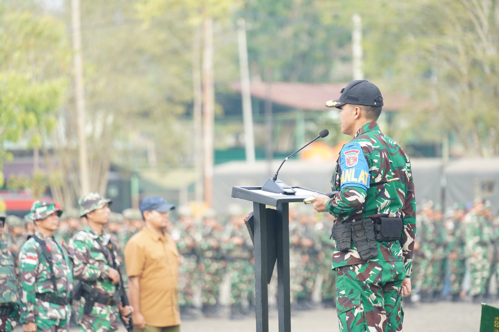 Danbrigif TP 32/Mangkalihat Buka UST Tingkat Kompi Terintegrasi di Malinau