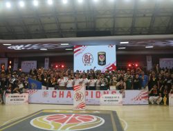 Turnamen Basket Piala Panglima TNI 2026 Resmi Ditutup, Ini Daftar Juara