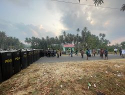Brimob Maluku Utara Kawal Penegakan Hukum Pascakonflik Sibenpopo–Banemo, Cegah Konflik Susulan