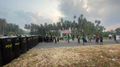 Brimob Maluku Utara Kawal Penegakan Hukum Pascakonflik Sibenpopo–Banemo, Cegah Konflik Susulan