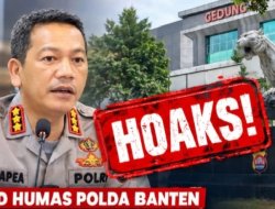 Polda Banten Tegaskan Kabar Kapolresta Tangerang Ditahan Hoaks