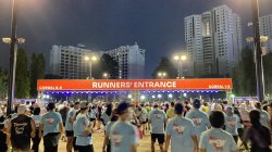 Pramono Anung Lepas Pelari Full Marathon JRF 2026, Ribuan Pelari Padati GBK Sejak Dini Hari