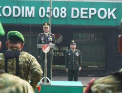 HUT ke-81 TNI, Kodim 0508/Depok Tekankan Profesionalisme dan Kesiapsiagaan Prajurit