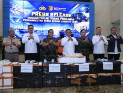 Bareskrim Polri Bongkar Penyelundupan Baby Lobster Rp5,8 Miliar di Depok