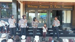 Satlantas Polres Kuningan Tanamkan Tertib Lalu Lintas Sejak Usia Dini