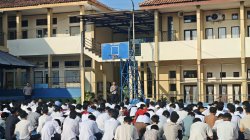 Cegah Balap Liar, Satlantas Polres Kuningan Edukasi Pelajar SMAN 1 Mandirancan