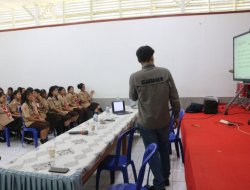 Beri Wawasan dan Ilmu Tentang Hukum Bagi Siswa Siswi SMA Swasta Penabur Berkat Mentawai, Satgas TMMD Ke 130 lakukan Penyuluhan Hukum 