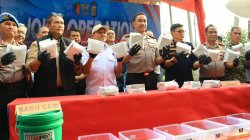 Polri Bongkar Pabrik Sabu di Aceh, Sita Hampir 1,2 Ton Narkoba